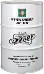 Lubriplate - 55 Gal Drum, ISO 68, SAE 20, Air Compressor Oil - 30°F to 430°, 66 Viscosity (cSt) at 40°C, 9 Viscosity (cSt) at 100°C - Exact Tooling
