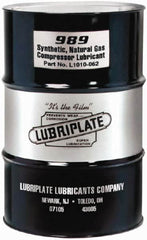 Lubriplate - 55 Gal Drum, ISO 150, SAE 40, Air Compressor Oil - 7°F to 373°, 138 Viscosity (cSt) at 40°C, 24 Viscosity (cSt) at 100°C - Exact Tooling