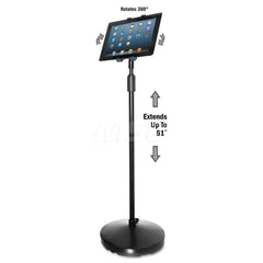Kantek - Office Machine Supplies & Accessories; Office Machine/Equipment Accessory Type: Floor Stand ; For Use With: All Tablets ; Color: Black - Exact Tooling