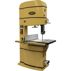 Powermatic - 24" Throat Capacity, Step Pulley Vertical Bandsaw - 2,500/4,800 SFPM, 5 hp, Single Phase - Exact Tooling