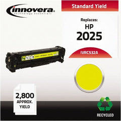 innovera - Yellow Toner Cartridge - Use with HP Color LaserJet CP2025 - Exact Tooling