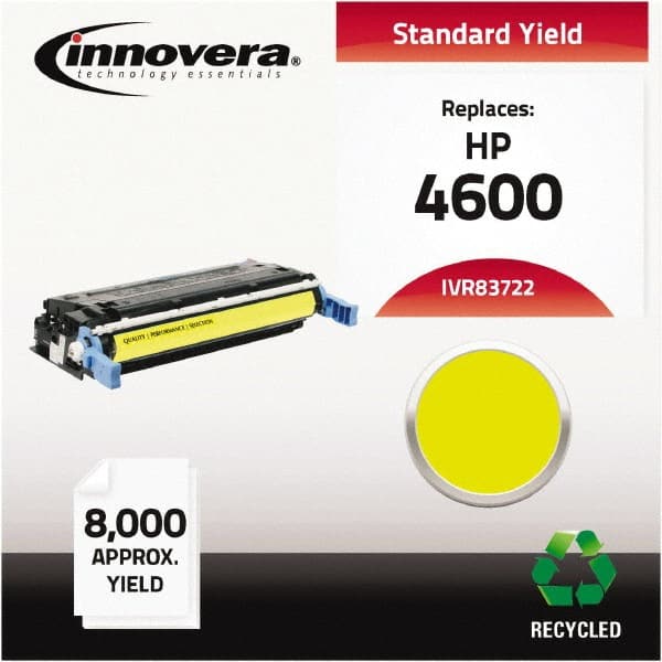 innovera - Yellow Toner Cartridge - Use with HP Color LaserJet 4600, 4650 - Exact Tooling