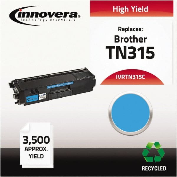 innovera - Cyan Toner Cartridge - Use with Brother HL-4150CDN, HL-4170CDW, HL-4570CDW, HL-4570CDWT, MFC-9460CDN, MFC-9560CDW, MFC-9970CDW - Exact Tooling