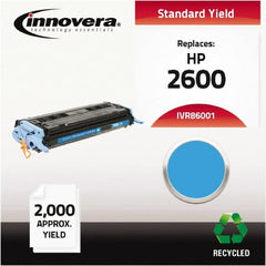 innovera - Cyan Toner Cartridge - Use with HP Color LaserJet 1600, 2600, CM1015 MFP, CM1017 MFP - Exact Tooling