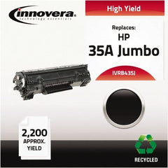 innovera - Black Toner Cartridge - Use with HP LaserJet P1002, P1003, P1004, P1005, P1006, P1009 - Exact Tooling