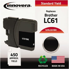 innovera - Black Inkjet Printer Cartridge - Use with Brother DCP-165C, 385C, 585CW, MFC-290C, 490CW, 5490CW, 6490CW, 790CW, 990CW - Exact Tooling