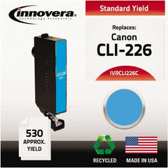 innovera - Cyan Inkjet Printer Cartridge - Use with Canon PIXMA iP4820, iX6520, MG5120, MG5220, MG6120, MG8120, MX882, MX892 - Exact Tooling