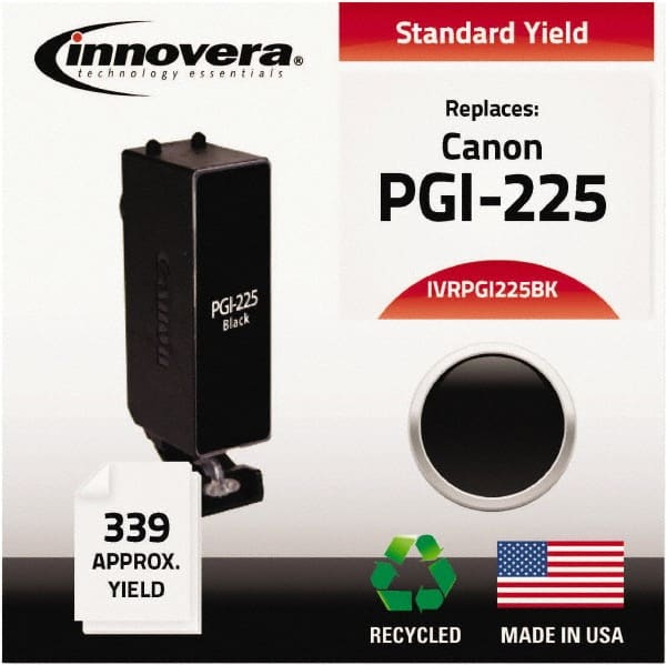 innovera - Black Inkjet Printer Cartridge - Use with Canon PIXMA iP4820, iX6520, MG5120, MG5220, MG6120, MG8120, MX882, MX892 - Exact Tooling