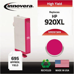 innovera - Magenta Inkjet Printer Cartridge - Use with HP Officejet 6000, 6000 Wireless, 6500, 6500 Wireless, Officejet Wide Format 7500A - Exact Tooling