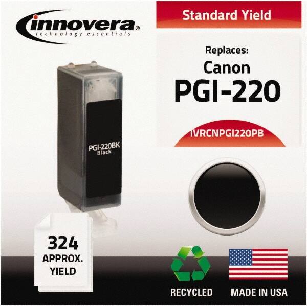 innovera - Black Inkjet Printer Cartridge - Use with Canon PIXMA iP3600, iP4600, iP4700, MP560, MP620, MP640, MP980, MP990, MX860, MX870 - Exact Tooling