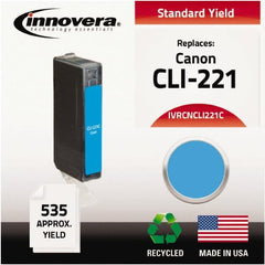 innovera - Cyan Inkjet Printer Cartridge - Use with Canon PIXMA iP3600, iP4600, iP4700, MP560, MP620, MP640, MP980, MP990, MX860, MX870 - Exact Tooling