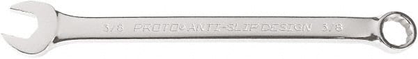 Proto - 23mm 12 Point Combination Wrench - 15° Offset Angle, 12-7/8" OAL, Steel, Full Polish Finish - Exact Tooling