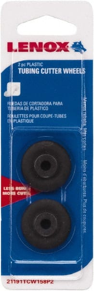 Lenox - Cutter Replacement Cutting Wheel - Use with Lenox Tubing Cutter 21013, Cuts Plastic - Exact Tooling