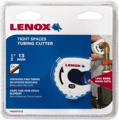 Lenox - 1/2" Pipe Capacity, Tube Cutter - Cuts Copper - Exact Tooling