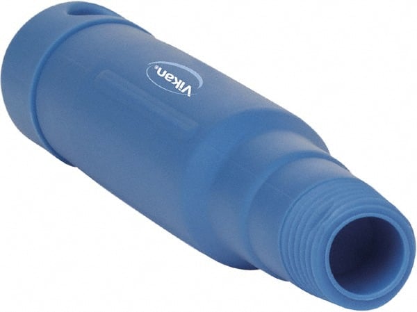 Vikan - 6-1/2 x 1-5/32" Polypropylene Squeegee Handle - European Threaded Connection, Blue - Exact Tooling
