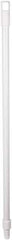 Remco - 36 x 1" Fiberglass Squeegee Handle - European Threaded Connection, White - Exact Tooling