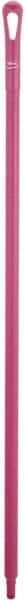 Vikan - 51 x 1-1/4" Polypropylene Squeegee Handle - European Threaded Connection, Pink - Exact Tooling
