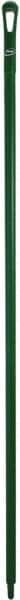 Vikan - 67 x 1-19/64" Polypropylene Squeegee Handle - European Threaded Connection, Green - Exact Tooling
