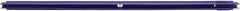 Vikan - 24" Rubber Blade Squeegee Refill - Double Edge, Purple, Plastic Holder - Exact Tooling