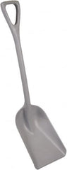 Remco - 14-1/2" High Square Plastic Shovel - 24-5/8" Long D-Grip Handle - Exact Tooling