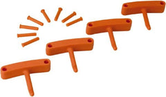 Vikan - Polypropylene Hooks - 3" OAL - Exact Tooling