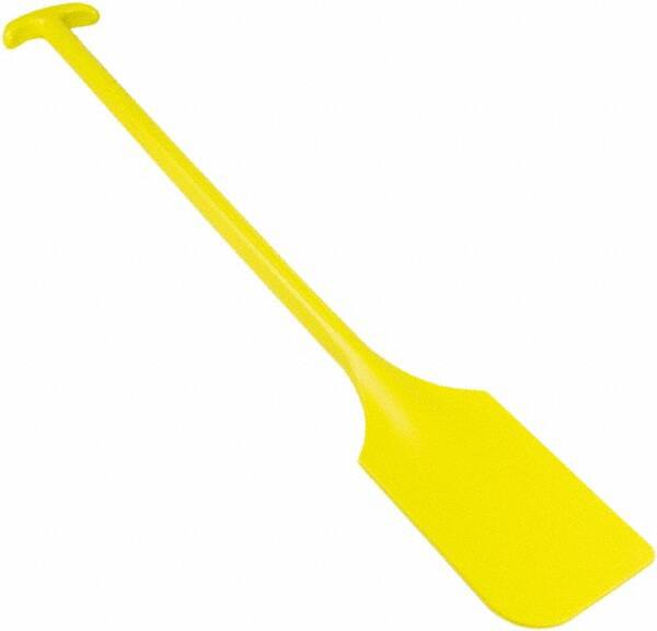 Remco - Yellow Polypropylene Mixing Paddle without Holes - 40" Overall Length - Exact Tooling