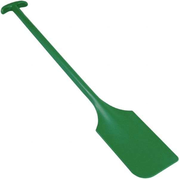 Remco - Green Polypropylene Mixing Paddle without Holes - 40" Overall Length - Exact Tooling