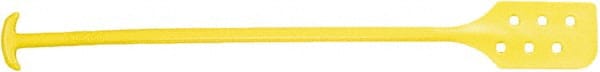 Remco - Yellow Polypropylene Mixing Paddle with Holes - 52" Overall Length - Exact Tooling
