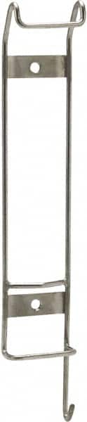 Vikan - 13 Lb Capacity, Stainless Steel Coated, Pail Bracket - 14.65" Long, 1.46" High, 2.56" Wide - Exact Tooling
