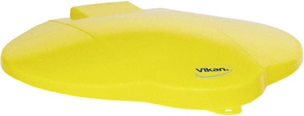 Vikan - 3 Gal Polypropylene Pail Lid - Yellow, For Use with 5691 - Exact Tooling