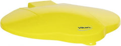 Vikan - 3 Gal Polypropylene Pail Lid - Yellow, For Use with 5691 - Exact Tooling