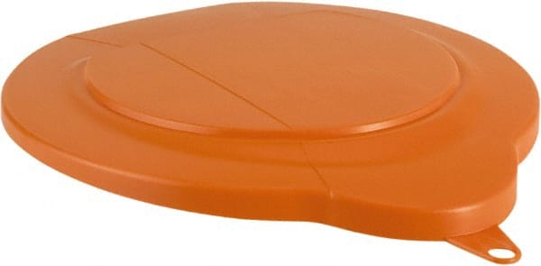 Vikan - 1.5 Gal Polypropylene Pail Lid - Orange, For Use with 5694 - Exact Tooling