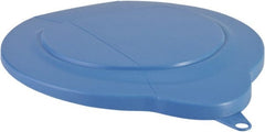 Vikan - 1.5 Gal Polypropylene Pail Lid - Blue, For Use with 5690 - Exact Tooling