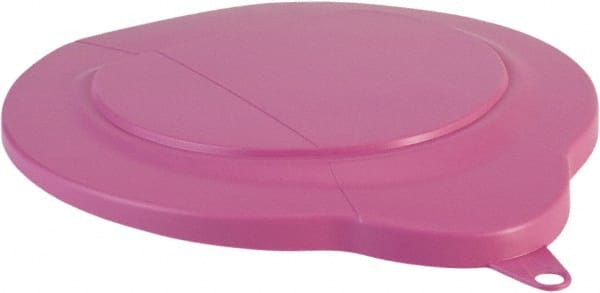 Vikan - 1.5 Gal Polypropylene Pail Lid - Pink, For Use with 5688 - Exact Tooling