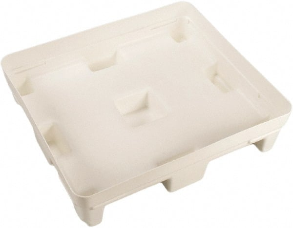 Remco - 37-3/8" Long x 32-9/16" Wide x 9-3/4" High Polyethylene Pallet Bulk Container - Exact Tooling