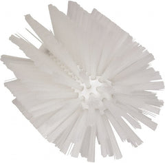 Vikan - 4" Diam Polyester Tube Brush - 6-1/2" OAL, 5-1/4" Head Length, Polypropylene Handle - Exact Tooling