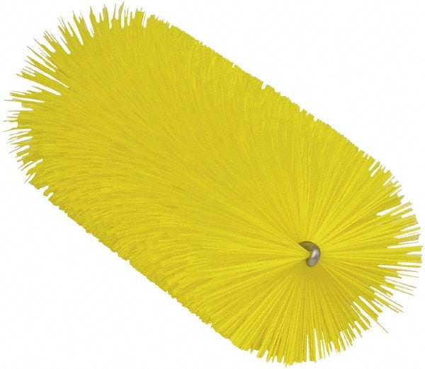 Vikan - 2.3" Diam Polyester Tube Brush - 6-1/4" OAL, 6-1/2" Head Length, Stainless Steel Handle - Exact Tooling