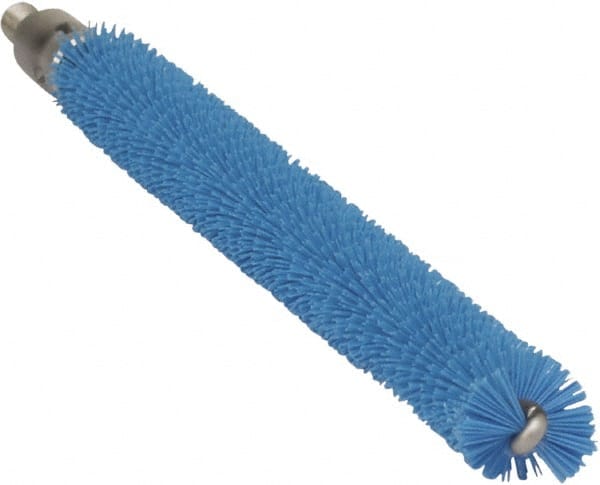 Vikan - 1/2" Diam Polyester Tube Brush - 6-1/4" OAL, 6-1/2" Head Length, Stainless Steel Handle - Exact Tooling