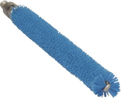 Vikan - 1/2" Diam Polyester Tube Brush - 6-1/4" OAL, 6-1/2" Head Length, Stainless Steel Handle - Exact Tooling