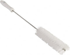Vikan - 1-5/8" Diam Polyester Valve Brush - 19-5/8" OAL, 5-5/8" Head Length, Polypropylene & Stainless Steel Handle - Exact Tooling