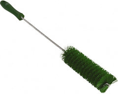 Vikan - 1-5/8" Diam Polyester Valve Brush - 19-5/8" OAL, 5-5/8" Head Length, Polypropylene & Stainless Steel Handle - Exact Tooling