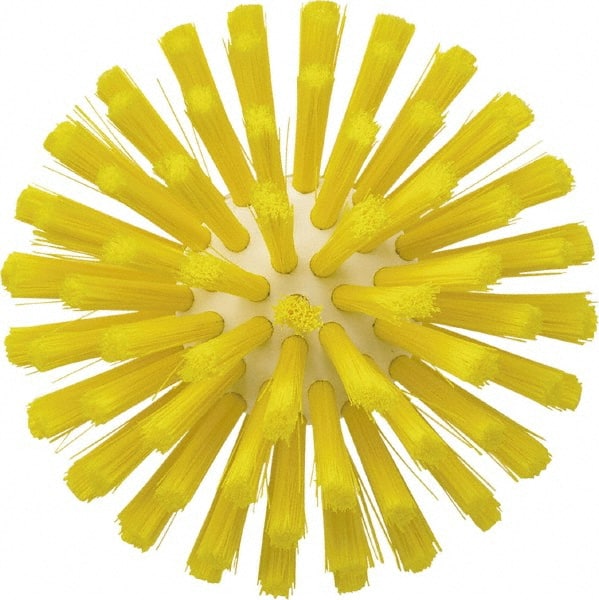 Vikan - 5" Diam Polyester Tube Brush - 4-1/2" OAL, 2-7/8" Head Length, Polypropylene Handle - Exact Tooling