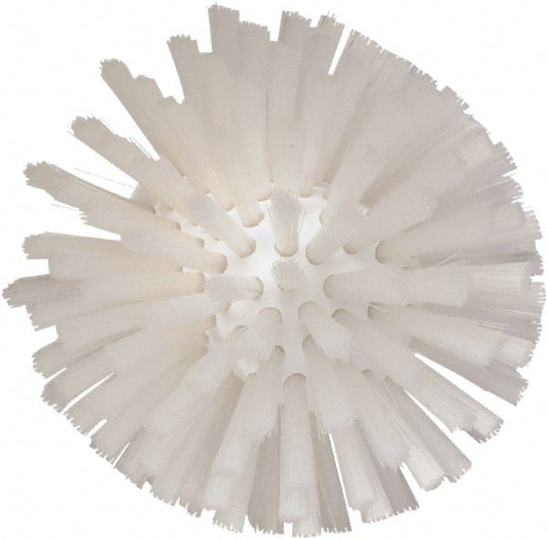 Vikan - 5" Diam Polyester Tube Brush - 4-1/2" OAL, 2-7/8" Head Length, Polypropylene Handle - Exact Tooling