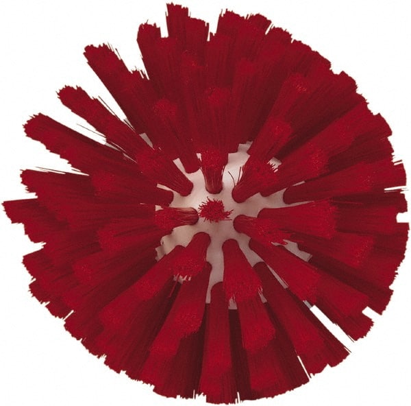 Vikan - 5" Diam Polyester Tube Brush - 4-1/2" OAL, 2-7/8" Head Length, Polypropylene Handle - Exact Tooling