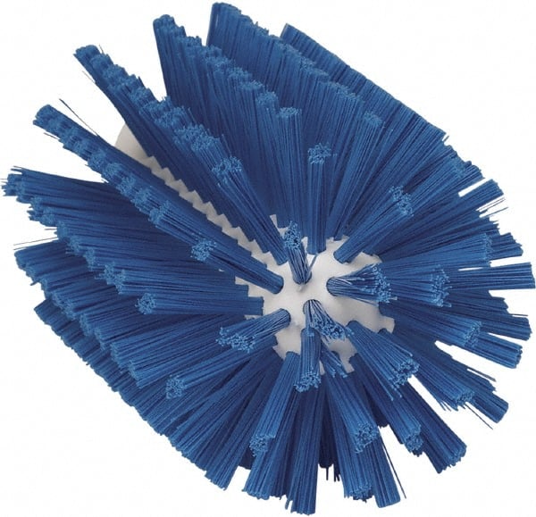 Vikan - 3" Diam Polyester Tube Brush - 6-1/4" OAL, 5-1/4" Head Length, Polypropylene Handle - Exact Tooling