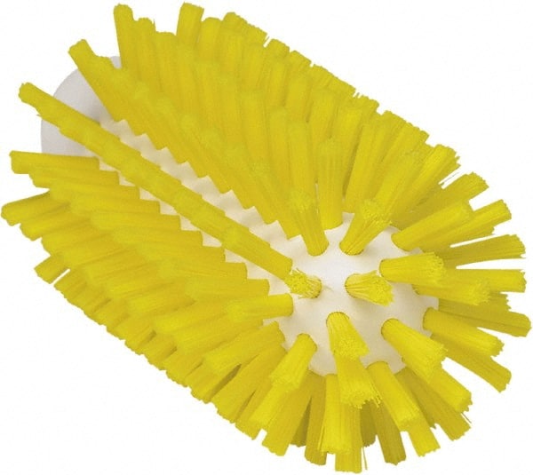 Vikan - 2-1/2" Diam Polyester Tube Brush - 6" OAL, 5-1/4" Head Length, Polypropylene Handle - Exact Tooling