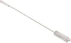 Vikan - 2" Diam Polyester Valve Brush - 34-1/4" OAL, 6-7/16" Head Length, Polypropylene & Stainless Steel Handle - Exact Tooling