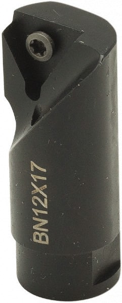 Parlec - TCMT 11 Insert Style, Replaceable Boring Bar Head - 0.6299" Shank Diam, Through Coolant - Exact Tooling