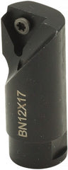 Parlec - TCMT 06 Insert Style, Replaceable Boring Bar Head - 0.315" Shank Diam, Through Coolant - Exact Tooling