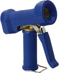 Vikan - Garden Hose Trigger Pistol Nozzle - Brass, Stainless Steel, Rubber - Exact Tooling